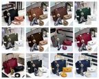 Ladies Handbag With Match Small Pouch Elegant Design Premium Quality - Black