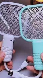 Electric Mini USB Mosquito Killer Racquet Lamp Wireless Night Bulb Effective Insect Catcher